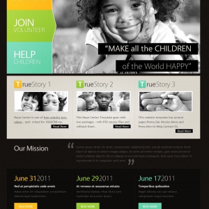 HTML5 幼儿园小学教育中心网站前端模板